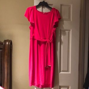Tommy Hilfiger pink dress size 16
